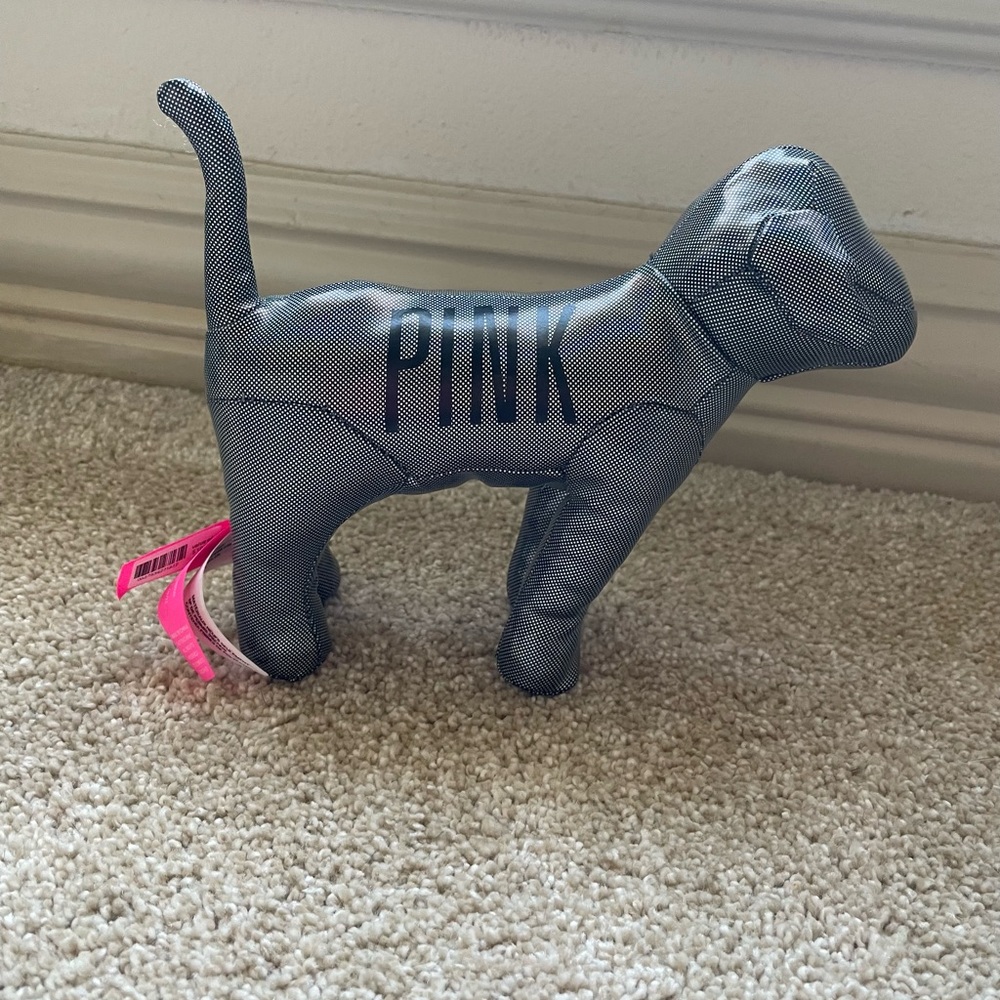 Grey&Black Victoria’s Secret PINK 8” Dog